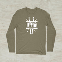 Aprés Ski Beer Idaho Outdoor Graphic Long Sleeve T-Shirt