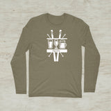 Aprés Ski Beer Idaho Outdoor Graphic Long Sleeve T-Shirt