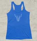 Beer Bear Deer Racerback Tank Top