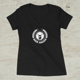 Beer Season Racerback Graphic V-Neck T-Shirt