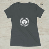Beer Season Racerback Graphic V-Neck T-Shirt