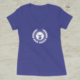 Beer Season Racerback Graphic V-Neck T-Shirt