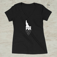 Idahop Women's Beer V-Neck Shirt