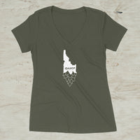 Idahop Women's Beer V-Neck Shirt