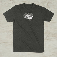 Brain Mountain Nature Outdoor Graphic T-Shirt