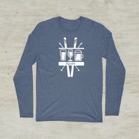 Aprés Ski Beer Idaho Outdoor Graphic Long Sleeve T-Shirt