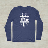Aprés Ski Beer Idaho Outdoor Graphic Long Sleeve T-Shirt