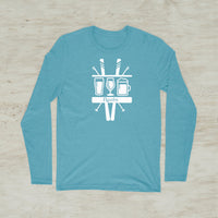 Aprés Ski Beer Idaho Outdoor Graphic Long Sleeve T-Shirt