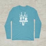 Aprés Ski Beer Idaho Outdoor Graphic Long Sleeve T-Shirt