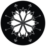 Snowflake Ski Mountain Pullover Hoodie Sweatshirt