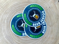 Beer Season 3" Craft Beer Sticker