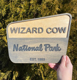 Custom Personalized National Forest or Park Name Sign