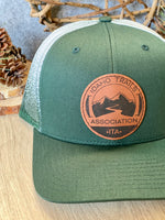 ITA (Idaho Trails Association) Logo Leather Patch Hat